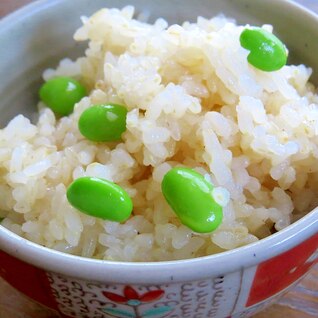 冷凍枝豆で簡単☆枝豆ごはん